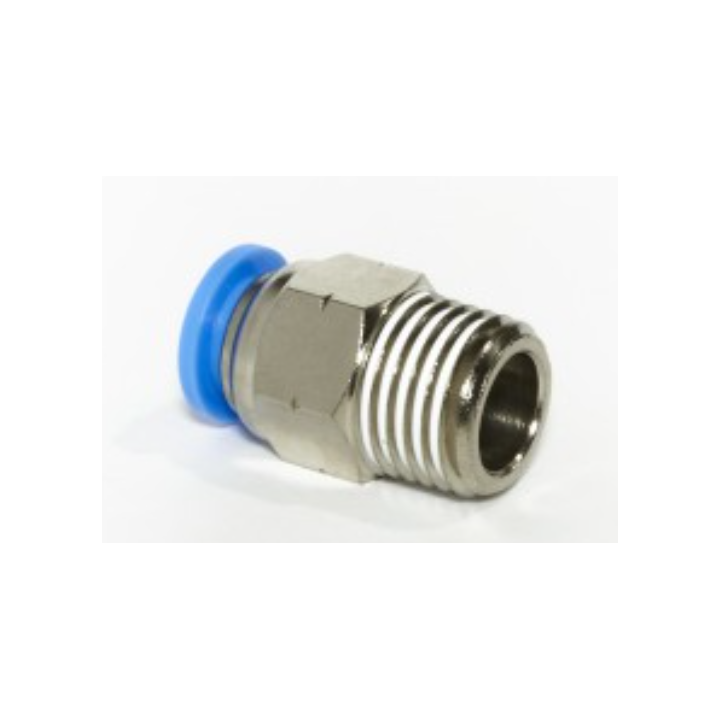 RACOR RECTO 1/4 NPT POR 12MM OD REF: XPC-12-N2