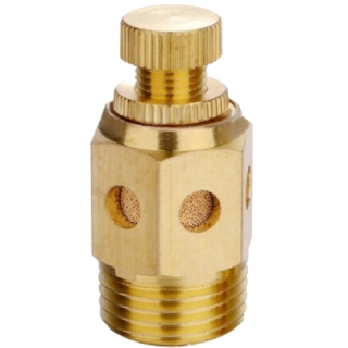 C. F. SILENCIADOR EN BRONCE 1/2 NPT  REF: C-15