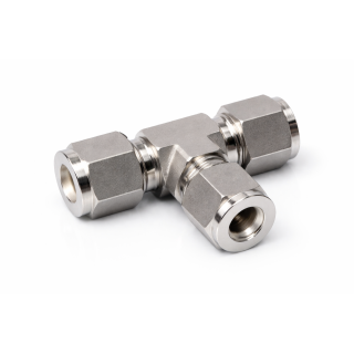 UNION TEE INOX SS316, 1/2" OD POR 1/2" OD POR 1/2" OD