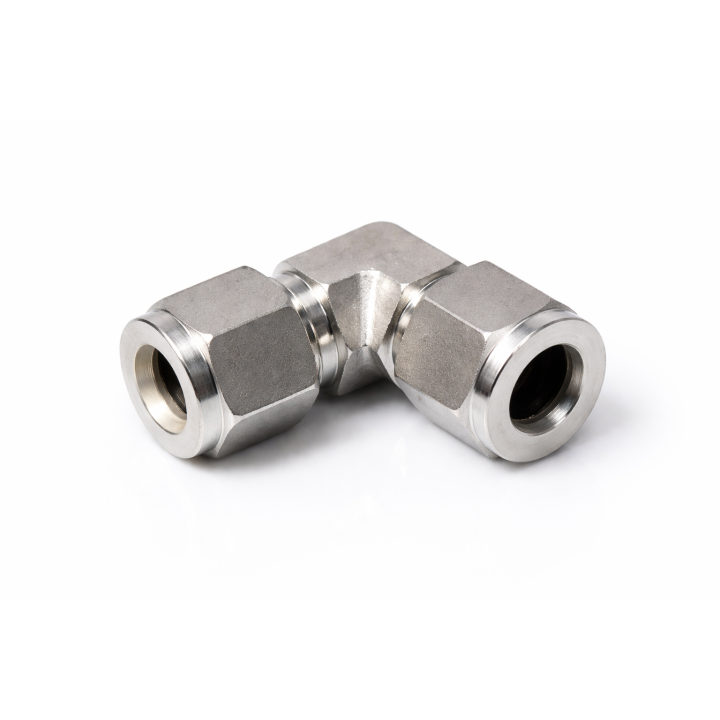 UNION CODO INOX SS316, 3/8" OD POR 3/8" OD