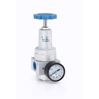 REGULADOR DE ALTA PRESION RANGO DE 0 A 580 PSI CNX 1/2 NPT REF: QTYH-15