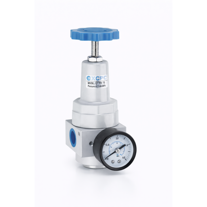 REGULADOR DE ALTA PRESION RANGO DE 0 A 580 PSI CNX 1 NPT REF: QTYH-25