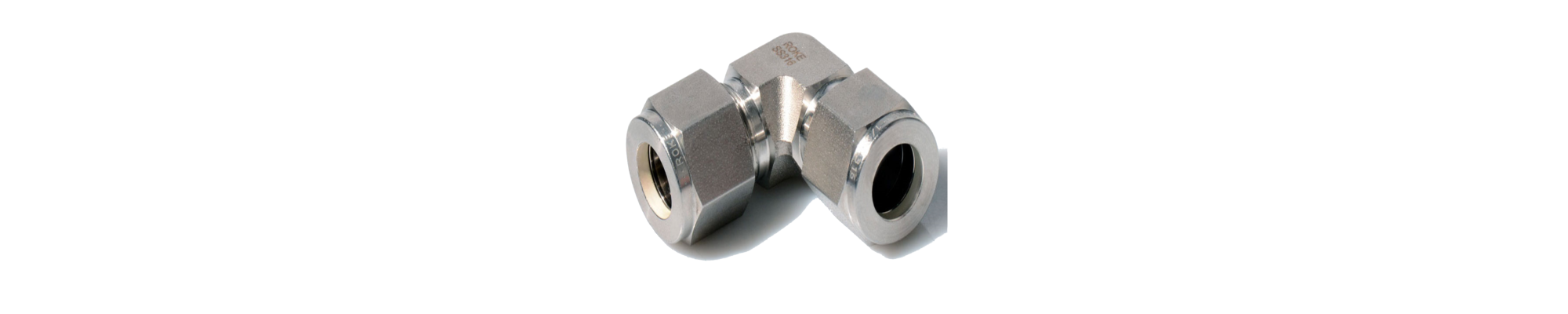 Racor inoxidable union codo