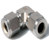 Racor inoxidable union codo