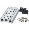 Base Manifold para electrovalvula